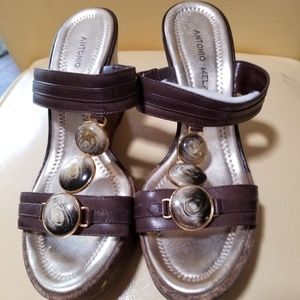 Antonio Melani wedge heel sandal